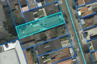 Terreno com 588m zr3 12x49m à venda no portão - curitiba paraná para sobrados