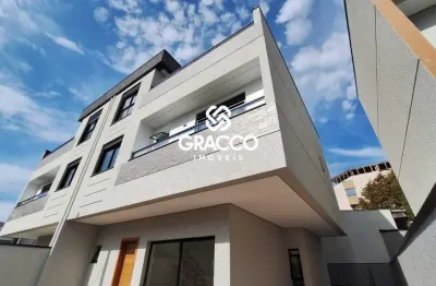 Casa sobrado triplex com 3 quartos (sendo 3 suítes) e 3 vagas à venda no vila izabel - curitiba pr