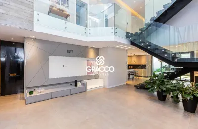 Casa triplex em condominio fechado com 4 quartos e 2 vagas - santa quitéria curitiba pr