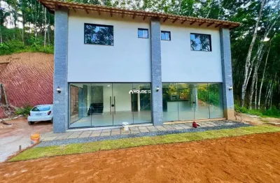 Casa em condomínio fechado com 3 quartos à venda na rota da ferradura, 2000, buenos aires, guarapari por r$ 890.000