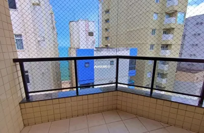 Apartamento com 2 quartos à venda na avenida oceânica, 1603, praia do morro, guarapari por r$ 550.000