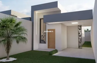 Casa com 3 quartos à venda na rua diamante, 61, santa mônica, guarapari por r$ 480.000