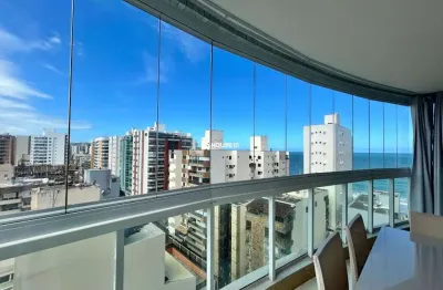 Apartamento com 2 quartos para alugar na avenida oceânica, 2310, praia do morro, guarapari por r$ 3.500