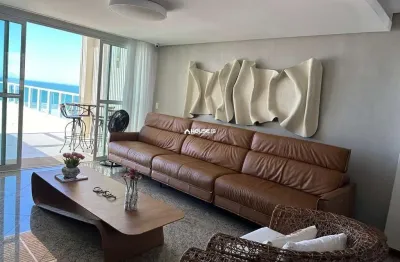 Cobertura com 4 quartos à venda na avenida beira mar, 1068, praia do morro, guarapari por r$ 3.900.000