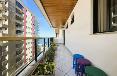 Apartamento com 3 quartos à venda na avenida beira mar, 2002, praia do morro, guarapari por r$ 850.000