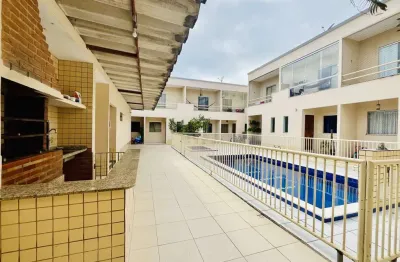 Casa em condomínio fechado com 2 quartos à venda na rua josias cerutti, 78, praia do morro, guarapari por r$ 300.000