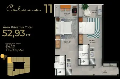 Apartamento com 1 quarto à venda na alameda das gaivotas, 21, praia da bacutia, guarapari por r$ 980.000