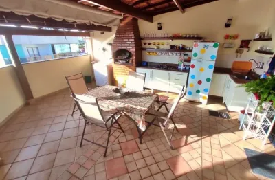 Cobertura com 5 quartos à venda na avenida praiana, 1739, praia do morro, guarapari por r$ 1.100.000