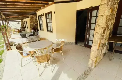 Casa em condomínio fechado com 2 quartos à venda na rua joaquim da silva lima, 81, enseada azul, guarapari por r$ 560.000