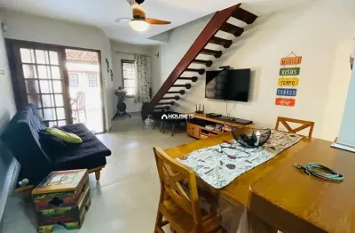 Casa em condomínio fechado com 2 quartos à venda na rua joaquim da silva lima, 81, enseada azul, guarapari por r$ 590.000