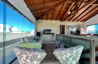 Cobertura com 4 quartos à venda na alameda formosa, 216, enseada azul, guarapari por r$ 1.750.000