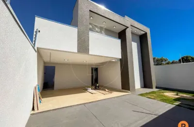Casa para venda em caldas novas, jardim belvedere, 3 dormitórios, 1 suíte, 3 banheiros, 2 vagas