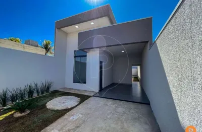 Casa para venda em caldas novas, jardim belvedere, 3 dormitórios, 1 suíte, 2 banheiros, 1 vaga