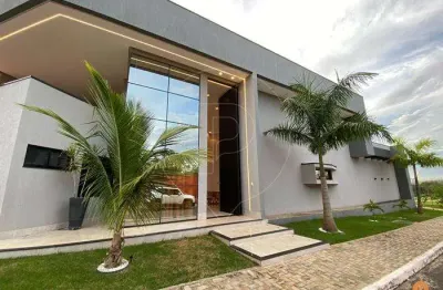 Casa em condomínio para venda em caldas novas, condomínio del fiori, 4 suítes, 3 banheiros