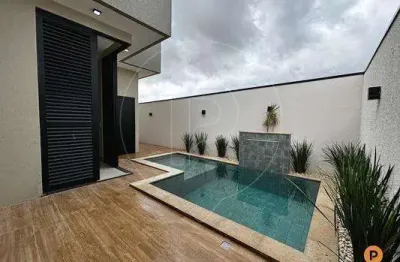 Casa em condomínio para venda em caldas novas, condomínio de lotes green park, 3 dormitórios, 3 suítes, 4 banheiros