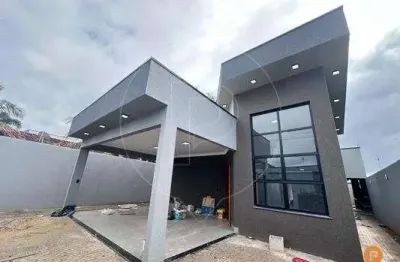 Casa para venda em caldas novas, estancia itaguai, 3 dormitórios, 1 suíte, 2 banheiros, 2 vagas