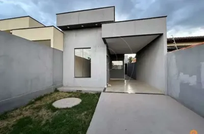 Casa para venda em caldas novas, serrinha, 3 dormitórios, 1 suíte, 2 banheiros, 1 vaga