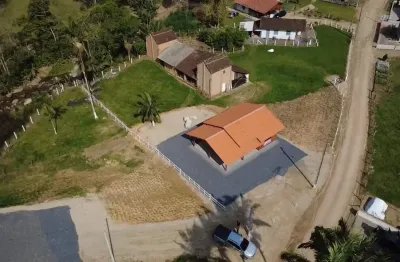 Chácara com cachoeira em major gercino a 21km de são joão batista