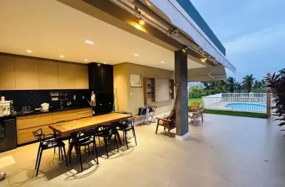 Casa em condomínio fechado com 3 quartos à venda na rodovia josé de campos, 1701, costa paradiso, barra dos coqueiros, 224 m2 por r$ 1.750.000