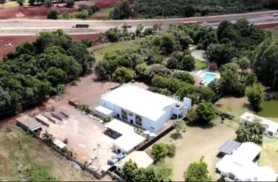 Chácara à venda, 1400000 m² por r$ 8.000.000,00 - jardim porto alegre - toledo/pr