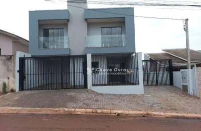Sobrado com 3 dormitórios à venda, 125 m² por r$ 529.000,00 -  bairro padovani - santa tereza do oeste/pr