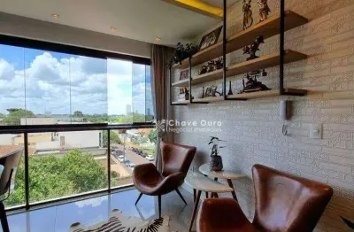 Apartamento com 3 suítes à venda, 163 m² por r$ 1.700.000 - jardim la salle - toledo/pr