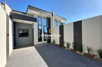 Casa com 3 quartos à venda no esmeralda, cascavel  por r$ 430.000