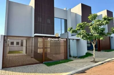 Casa com 3 quartos à venda no jardim recanto, toledo  por r$ 650.000