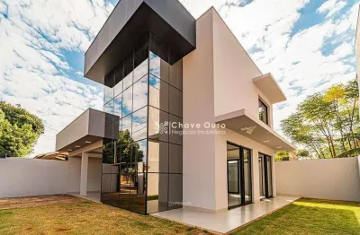 Sobrado com 3 suítes à venda, 163 m² por r$ 1.200.000 - jardim gisela - toledo/pr