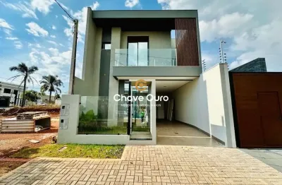 Casa com 3 quartos à venda no jardim pancera, toledo  por r$ 640.000