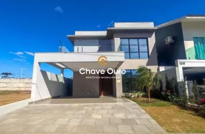 Casa em condomínio fechado com 3 quartos à venda no claudete, cascavel  por r$ 1.990.000