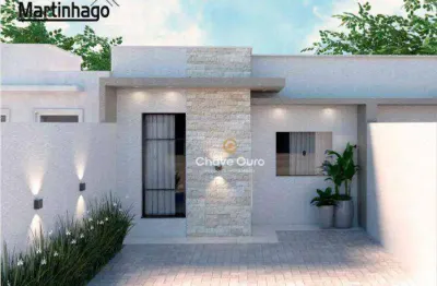 Casa com 2 dormitórios à venda, 60 m² por r$ 280.000,00 - ecopark - cascavel/pr