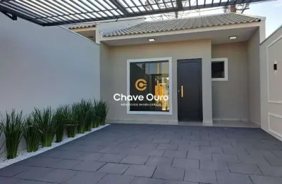 Casa com 3 quartos à venda no brasília, cascavel  por r$ 330.000