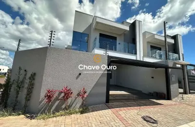 Casa com 3 quartos à venda no santa cruz, cascavel  por r$ 1.190.000