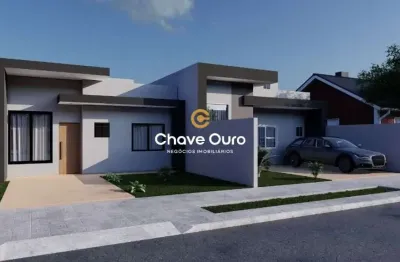 Casa com 2 quartos à venda no periolo, cascavel  por r$ 340.000