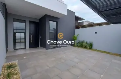 Casa com 3 quartos à venda em jardim piovesan, cascavel  por r$ 520.000