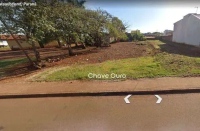 Terreno à venda, 600 m²  jardim europa - assis chateaubriand/pr