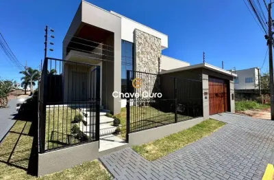 Casa com 3 quartos à venda no jardim pancera, toledo  por r$ 1.590.000