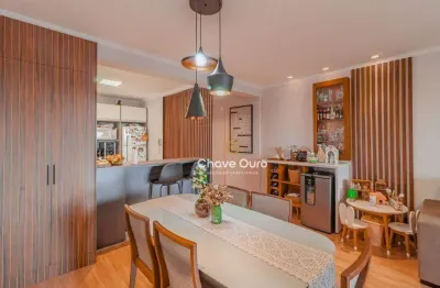 Apartamento com 3 dormitórios à venda, 104 m² sylvio kissula centro - cascavel/pr
