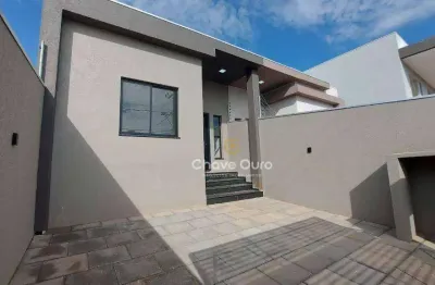 Casa com 2 suites + 1 quarto, à venda, 125 m² por r$ 830.000 - neva - cascavel/pr
