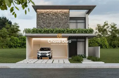 Casa em condomínio fechado com 5 quartos à venda no santa cruz, cascavel  por r$ 2.100.000