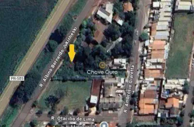 Terreno à venda, 417 m² por r$ 175.000,00 - são francisco - toledo/pr