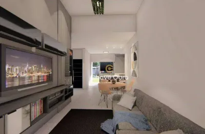 Casa com 1 suíte e 1 quarto, à venda, 67 m² por r$ 380.000 - veredas - cascavel/pr