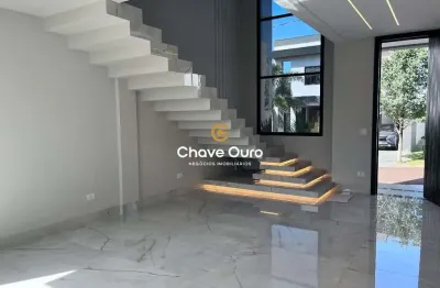 Casa em condomínio fechado com 3 quartos à venda no parque verde, cascavel  por r$ 1.850.000