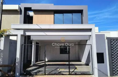 Casa com 3 dormitórios à venda, 154 m² por r$ 795.000 - tocantins - toledo/pr