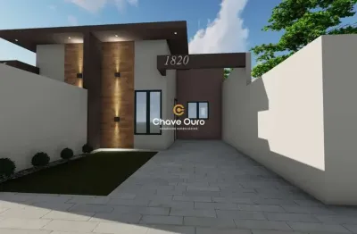 Casa com 3 quartos à venda no pinheirinho, toledo  por r$ 310.000