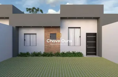 Casa com 3 quartos à venda no esmeralda, cascavel  por r$ 350.000