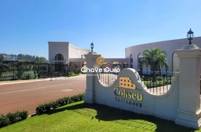 Terreno em condomínio fechado à venda no parque industrial ii, santa tereza do oeste  por r$ 550.000