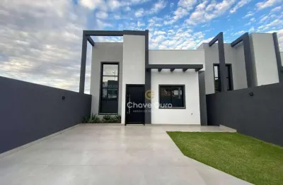 Sobrado à venda, 96 m² por r$ 640.000,00 - jardim parizzotto - toledo/pr
