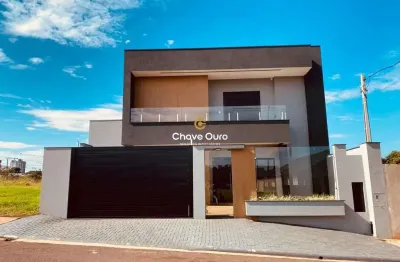 Casa com 3 quartos à venda no jardim recanto, toledo  por r$ 1.400.000
